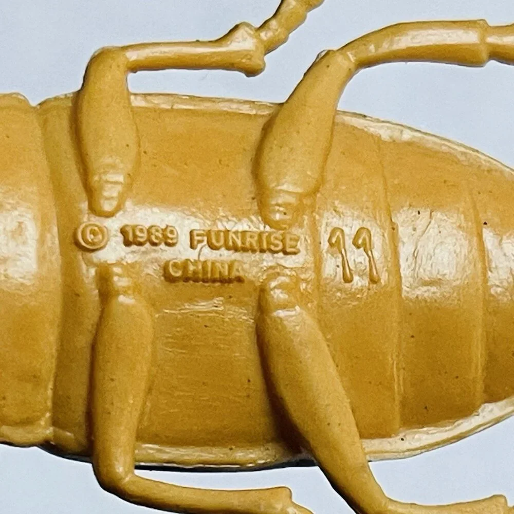 Insects Bugs Beetle Fly Cricket Mantis Spider Grasshopper 11 Pieces 2in Vintage